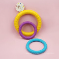 Factory Wholesale Interactive Training EVA Foam Floating Flying Ring Dog Chew Toy